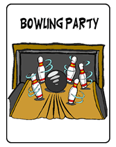 Bowling Invitations Free