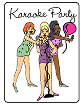 Karaoke Party Printable Invitations
