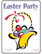 printable Easter Party invitations
