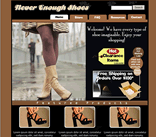 Shoes Web Template