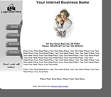 small business website template