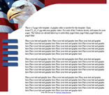 eagle patriotic flag web site template