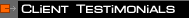 Web Design Client Testimonials