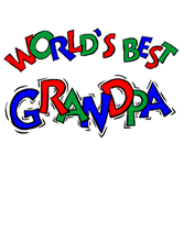 Download World's Best Grandpa Free Printable Greeting Cards Template