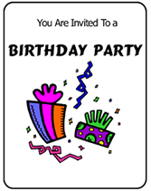Free Birthday Party Printable Party Invitations Templates
