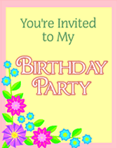 free birthday party invites