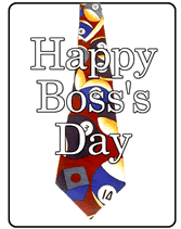 Free Happy Boss's Day Printable Greetings Cards