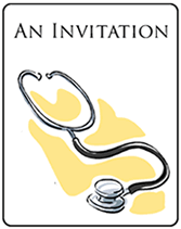Medical Theme Party Invitations