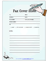 pdf download free printable fax cover sheets