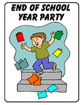 Free Printable End of School Party Invitations