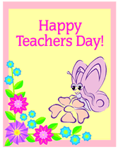 Happy Teachers Day Teacher Appreciation Free Printable Greeting Cards