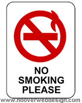 No Smoking printable sign