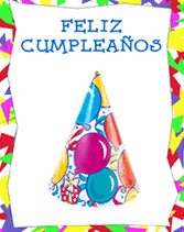 free printable spanish greeting cards feliz cumplea os happy birthday