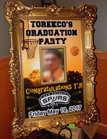 make your own graduation party sign